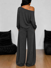 Full Size One-Shoulder Top and Drawstring Pants Set Plus Size 100100885816388 29 Affordable Fashion Under $100 Jerry's Apparel 