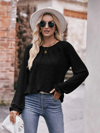 Round Neck Long Sleeve Casual T-Shirt 100100344414707 29 Affordable Fashion Under $100 Jerry's Apparel 