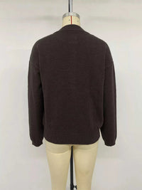 Crew Neck Button-Up Cardigan 100100204683284 50 Affordable Fashion Under $100 Jerry's Apparel 