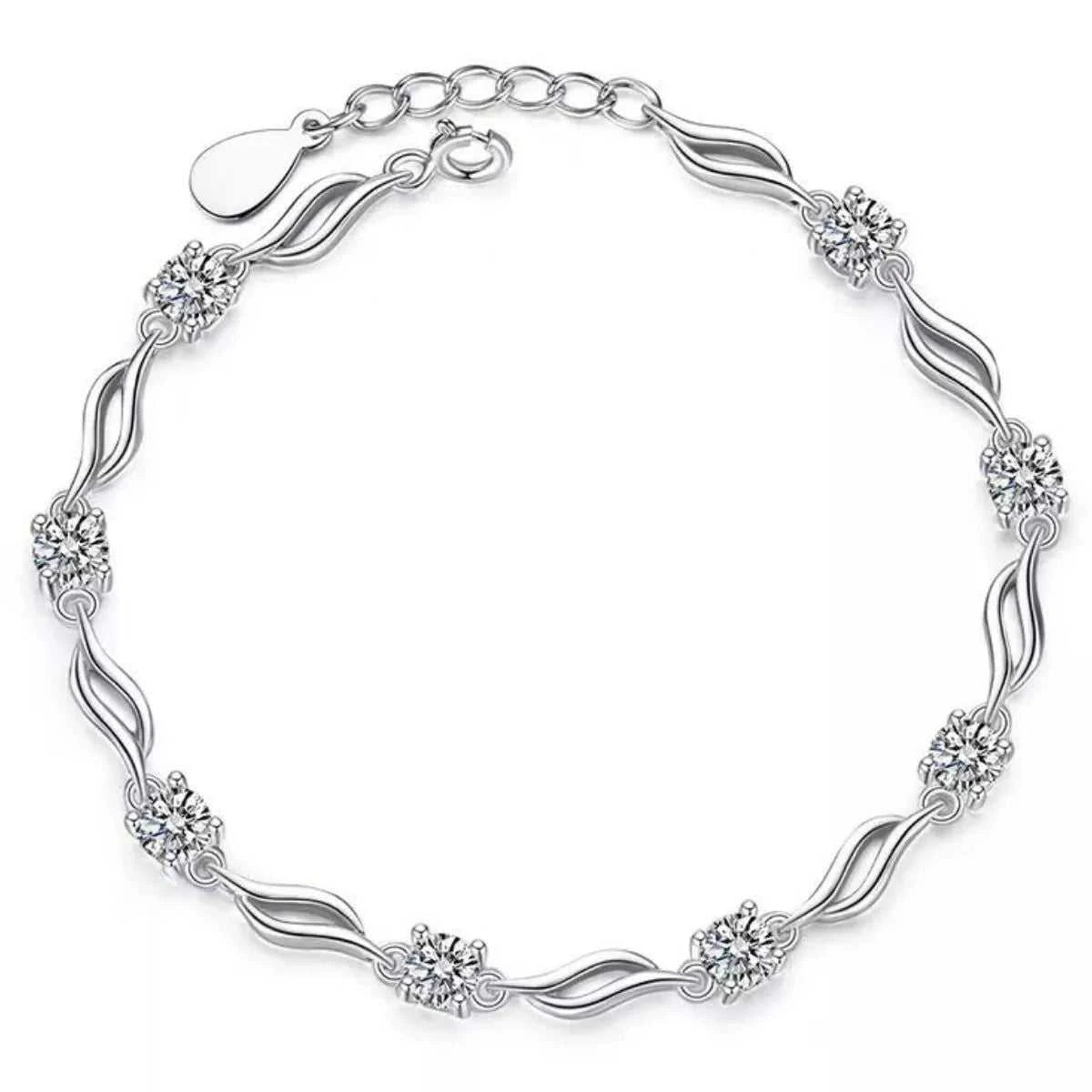 925 Sterling Silver Bracelet 100500426492595 80 Affordable Fashion Under $100 Jerry's Apparel 