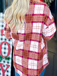 Plaid Button-Down Long Sleeve Shacket 100100614323151 46 Affordable Fashion Under $100 Jerry's Apparel 