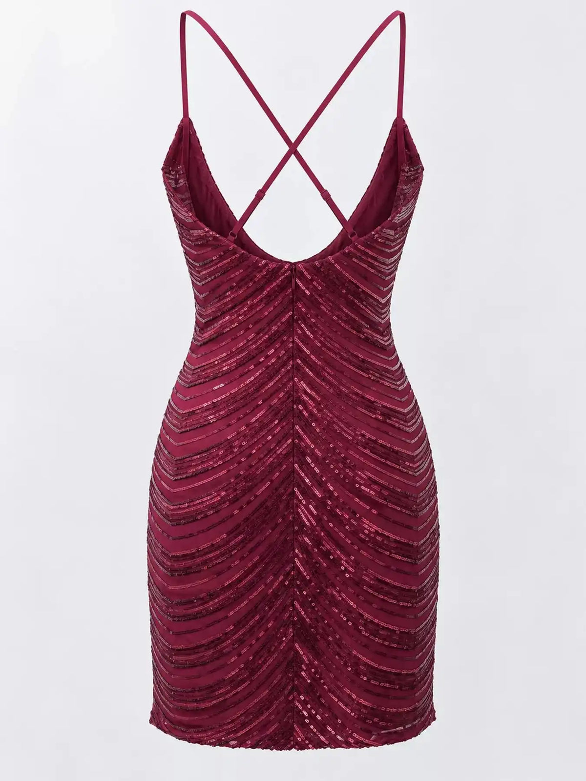Sleeveless Sequin Embellished Bodycon Mini Cami Dress 101001090650712 56 Gifts for Her Jerry's Apparel 