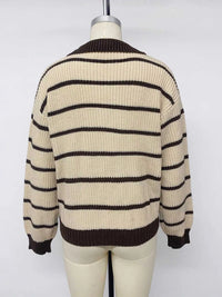 Striped Knit Polo Sweater 100100473191463 39 Affordable Fashion Under $100 Jerry's Apparel 
