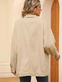 Button Up Long Sleeve Denim Jacket 100100658147198 64 Affordable Fashion Under $100 Jerry's Apparel 