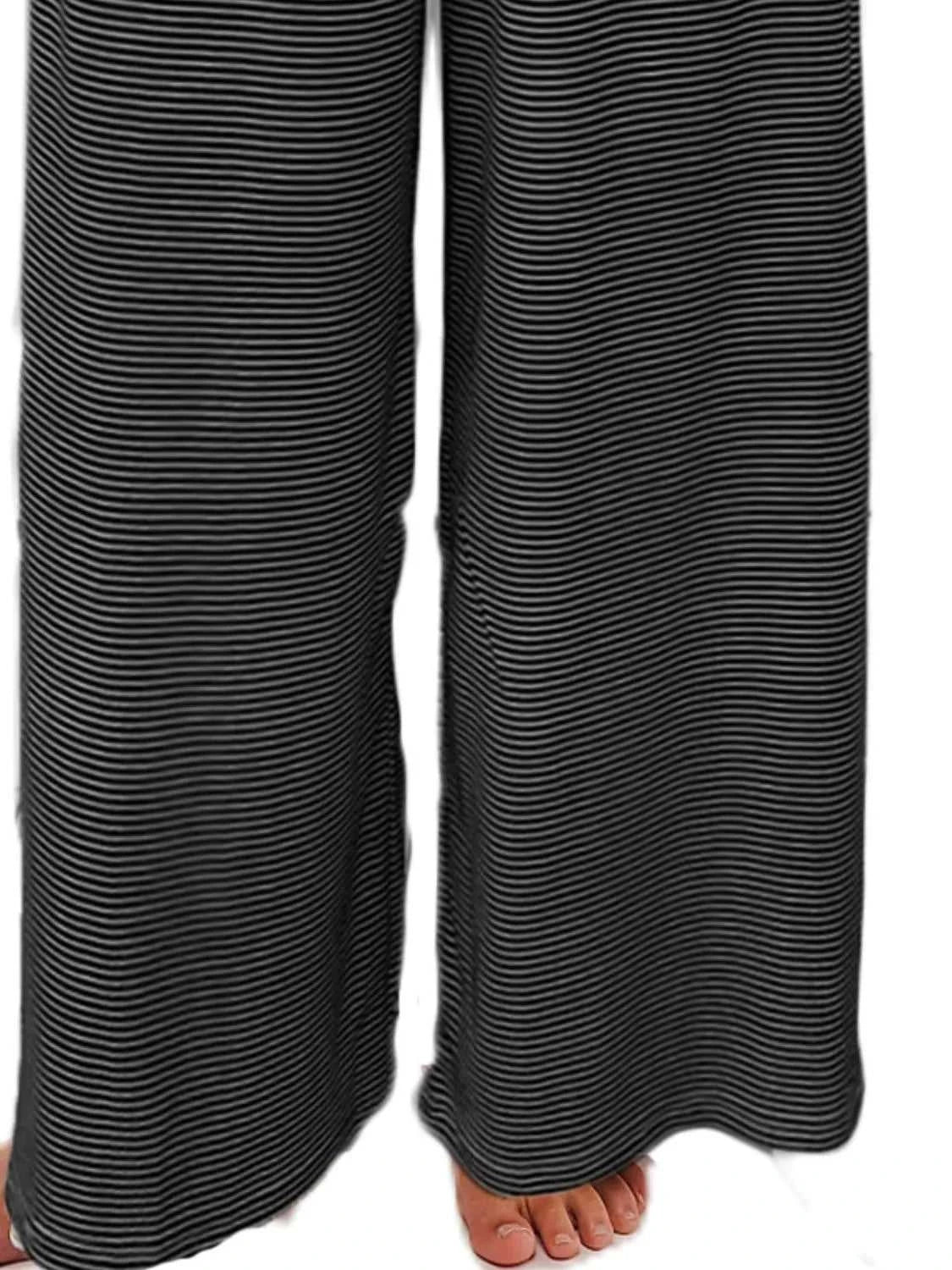 Drawstring Striped Wide Leg Pants 100100604831238 31 Affordable Fashion Under $100 Jerry's Apparel 