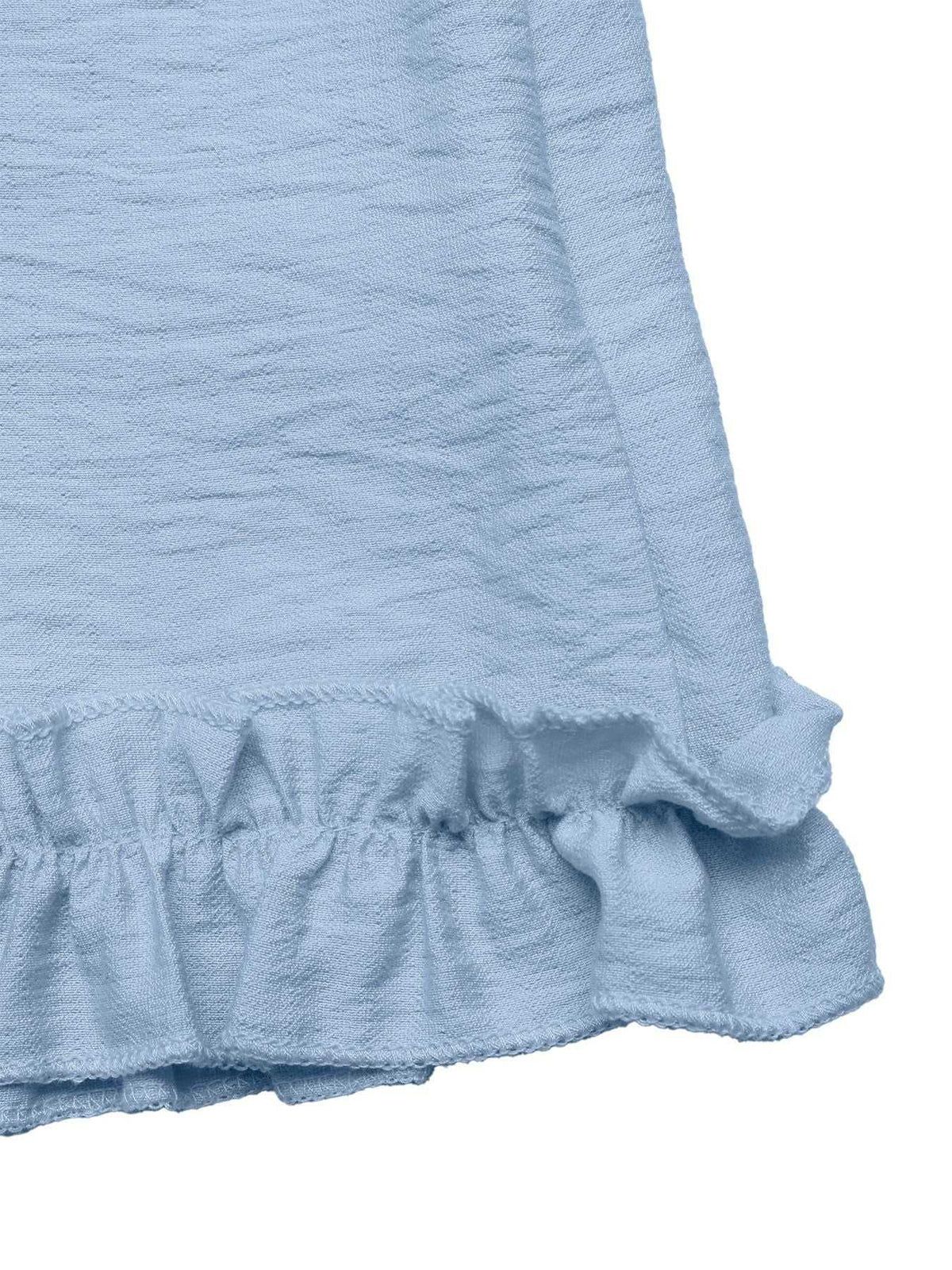 Smocked Strapless Ruffle Hem Romper 100100760390052 37 Affordable Fashion Under $100 Jerry's Apparel 
