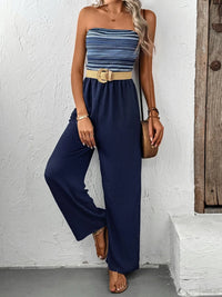 Tube Wide Leg Jumpsuit