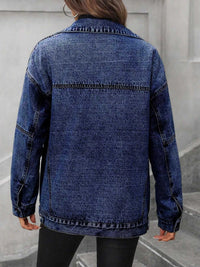 Sherpa-Lined Button Up Denim Jacket 101003508274981 98 Affordable Fashion Under $100 Jerry's Apparel 