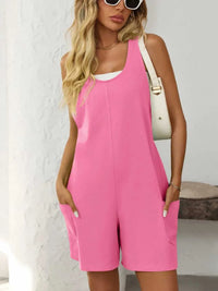 Mandy Pocketed Racerback Wide Strap Romper 100100608381245 22 Affordable Fashion Under $100 Jerry's Apparel 