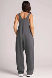 Lovelet Wide Strap Jumpsuit with Pockets 100100197263170 33 Affordable Fashion Under $100 Jerry's Apparel 
