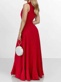 Full Size Ruffled High-Low Maxi Dress Plus Size 100100041251511 43 Affordable Fashion Under $100 Jerry's Apparel 
