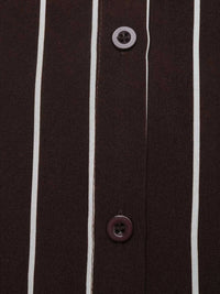 Striped Long Sleeve Belted Shirt Dress 100100507231322 37 Affordable Fashion Under $100 Jerry's Apparel 