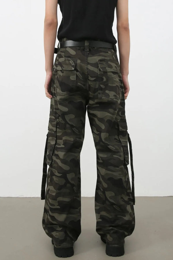 Men's Camouflage Cargo Jeans