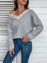 Perfee Lace Detail Long Sleeve Top 100101178778983 36 Affordable Fashion Under $100 Jerry's Apparel 