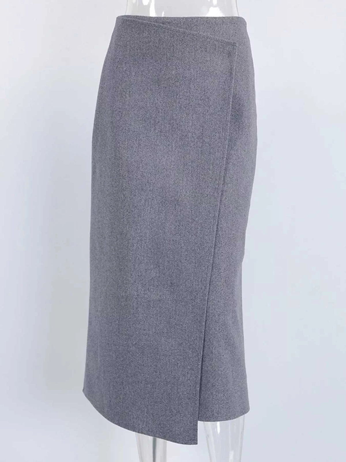 High-Waisted Wrap Midi Skirt 100100261202518 49 Affordable Fashion Under $100 Jerry's Apparel 