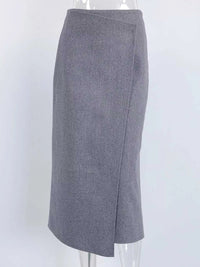 High-Waisted Wrap Midi Skirt 100100261202518 49 Affordable Fashion Under $100 Jerry's Apparel 