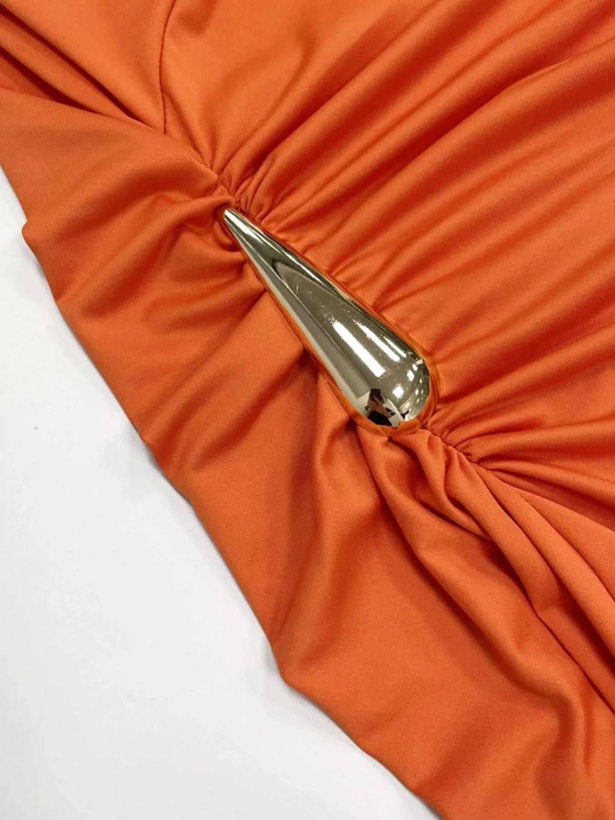 Draped Sleeveless Bodycon Maxi Dress with Metal Decorative 100100688722473 34 Affordable Fashion Under $100 Jerry's Apparel 