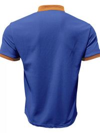 Men's Full Size Lace-Up Neckline Short Sleeve T-Shirt Plus Size 100400842767999 25 Affordable Fashion Under $100 Jerry's Apparel 