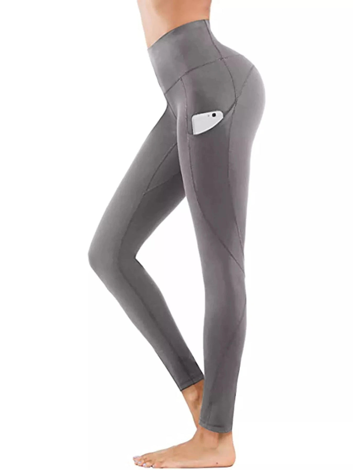 High-Waisted Active Leggings with Pocket 100100234573686 26 Affordable Fashion Under $100 Jerry's Apparel 