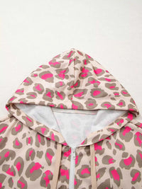 Leopard Print Zip-Up Hoodie 100100506822603 43 Affordable Fashion Under $100 Jerry's Apparel 