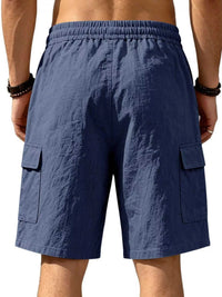 Men's Plus Size Casual Cargo Shorts with Drawstring Waist 100400477807470 36 Affordable Fashion Under $100 Jerry's Apparel 