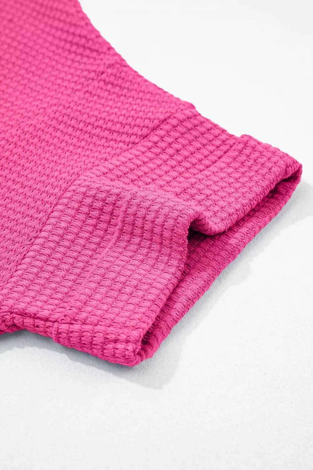 Textured Waffle Knit V-Neck T-Shirt 100100332511740 29 Affordable Fashion Under $100 Jerry's Apparel 