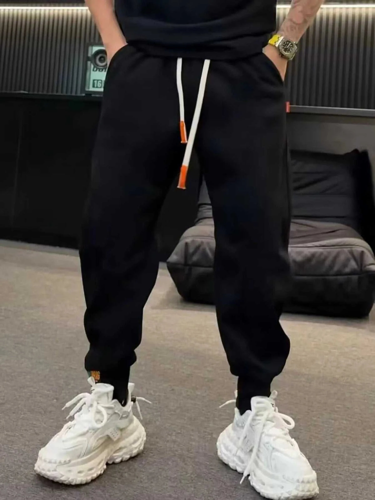 Men's Plus Size Casual Drawstring Joggers 100400070259071 39 Affordable Fashion Under $100 Jerry's Apparel 