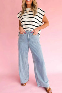 Solid Full-Length Regular Pocket Detail Jeans 100100025107664 63 Affordable Fashion Under $100 Jerry's Apparel 