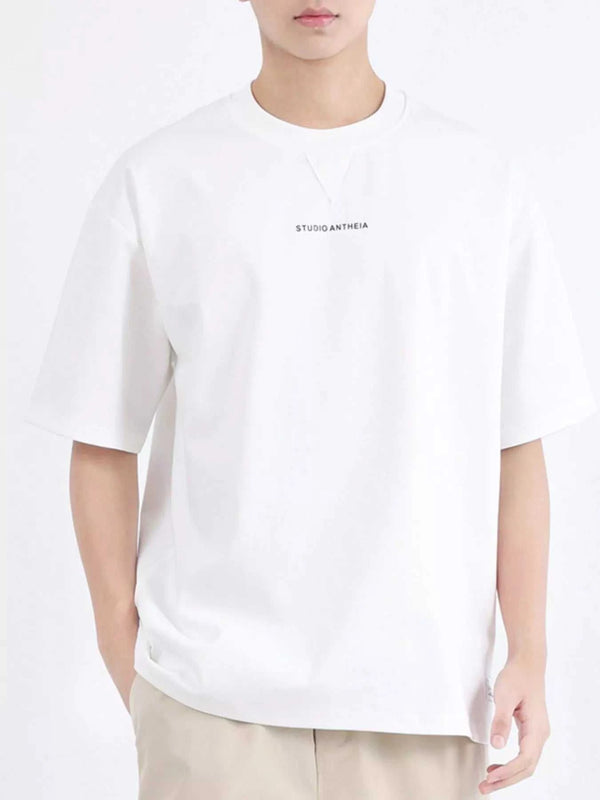 Men's Plus Size Letter Round Neck Oversized T-Shirt 100400327486906 48 Affordable Fashion Under $100 Jerry's Apparel 
