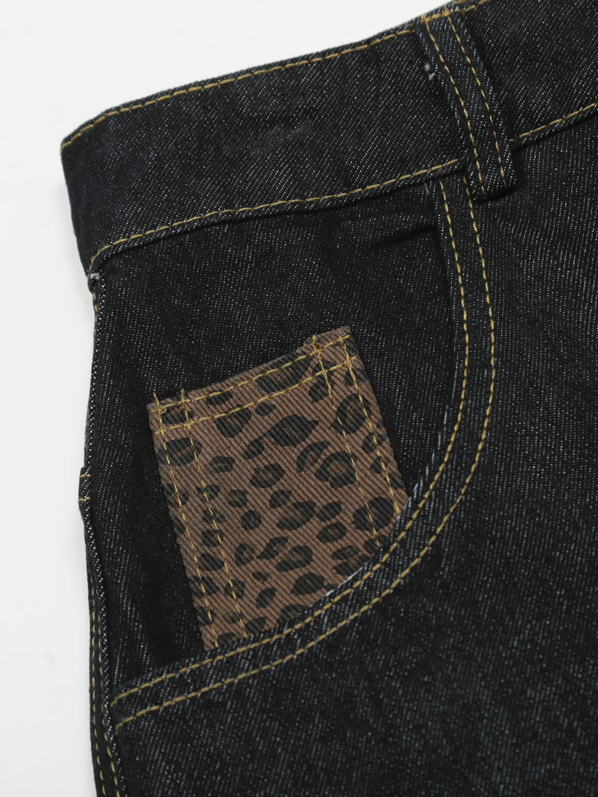 Men's Wide Leg Denim Shorts