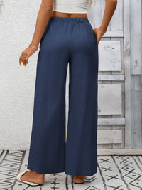 Drawstring High Waist Wide Leg Pants 100100990618349 39 Affordable Fashion Under $100 Jerry's Apparel 