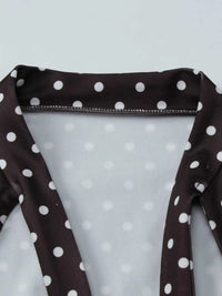 Polka Dot Cut-Out Front Mini Dress 100100763209154 25 Gifts for Her Jerry's Apparel 