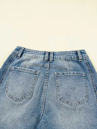 Vintage Washed Seam Detail Shift Jeans 100100563839679 76 Affordable Fashion Under $100 Jerry's Apparel 