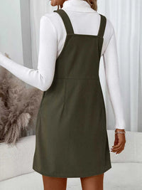 Corduroy Overall Mini Dress with Adjustable Straps 100100699171576 52 Affordable Fashion Under $100 Jerry's Apparel 