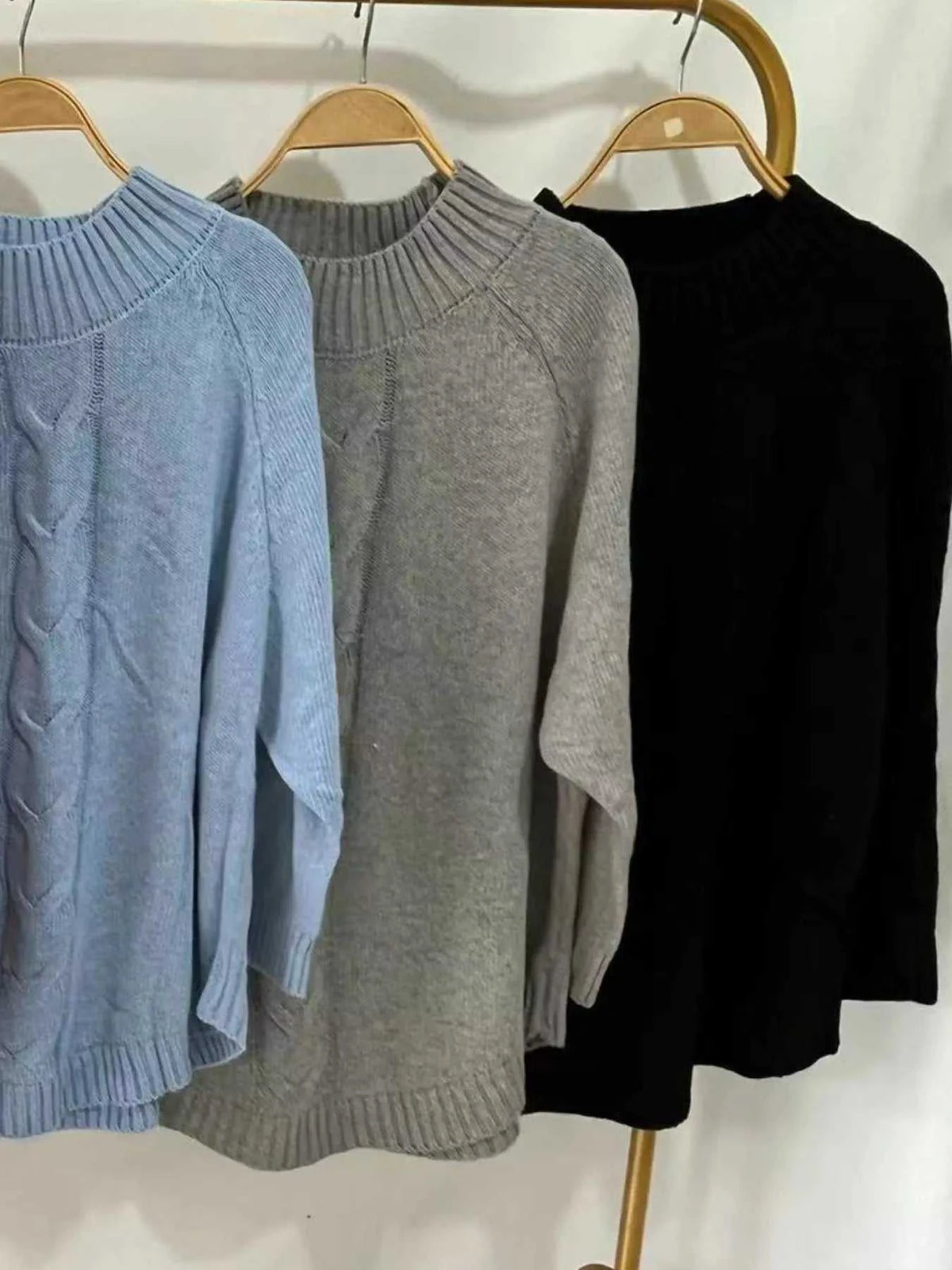 Cable-Knit Long Sleeve Sweater 100100862804936 23 Affordable Fashion Under $100 Jerry's Apparel 