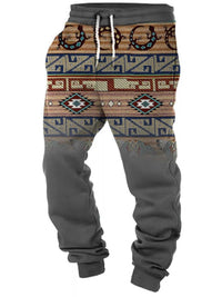 Men's Full Size Geometric Drawstring Joggers Plus Size 100400602203339 36 Affordable Fashion Under $100 Jerry's Apparel 