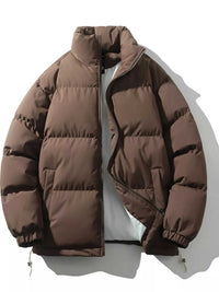 Men's Full Size Padded Zip Up Puffer Jacket Plus Size 100400942794215 58 Affordable Fashion Under $100 Jerry's Apparel 