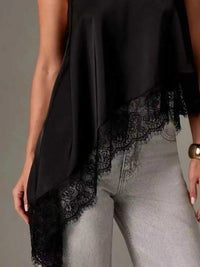 Lace Trim Sleeveless Top 100100886343883 33 Affordable Fashion Under $100 Jerry's Apparel 