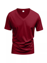 Men's Full Size Slim Fit V-Neck Basic T-Shirt Plus Size 100400784270679 24 Affordable Fashion Under $100 Jerry's Apparel 