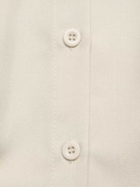 Ruched Button-Up Peplum Shirt 100100541347107 46 Affordable Fashion Under $100 Jerry's Apparel 