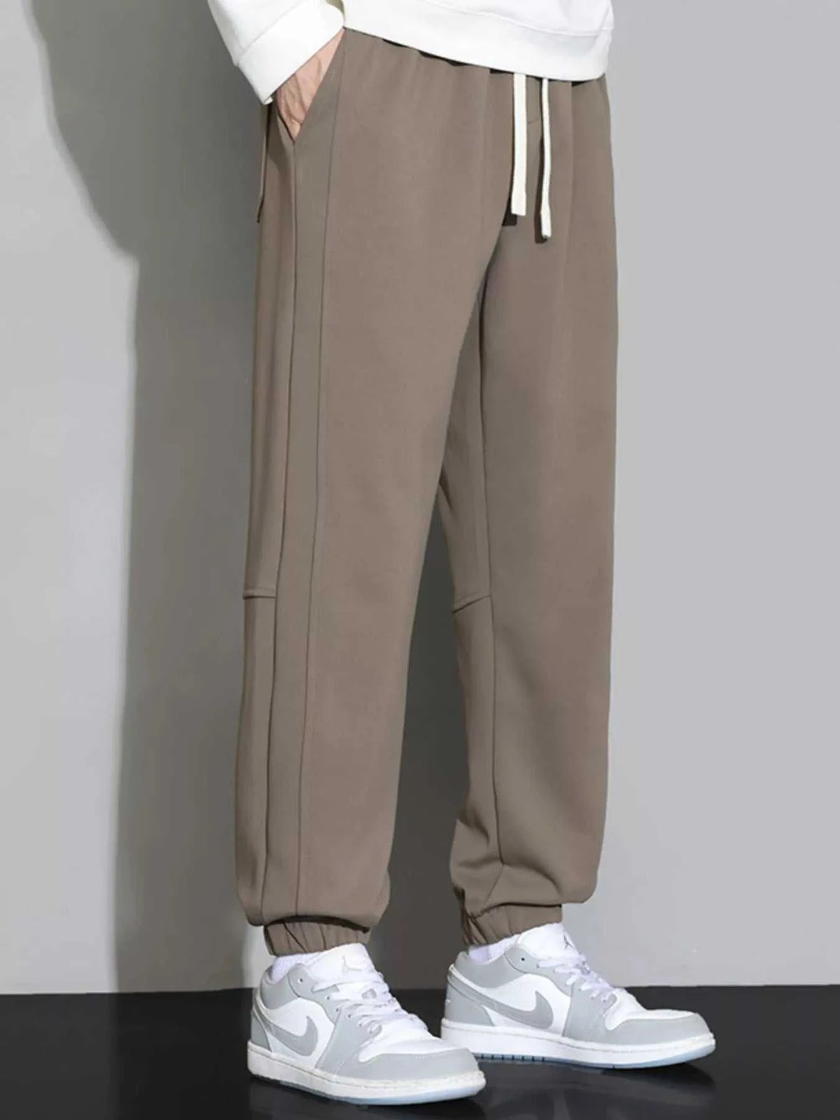 Men's Plus Size Casual Jogger Pants with Drawstring 100400893491033 47 Affordable Fashion Under $100 Jerry's Apparel 