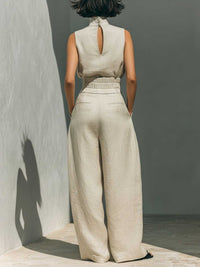 Turtleneck Sleeveless Top and Pants Set 100100955661015 62 Affordable Fashion Under $100 Jerry's Apparel 