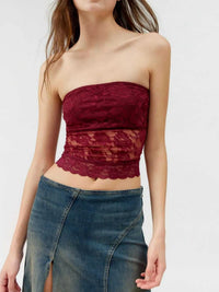 Lace Strapless Tube Top 100100312121520 25 Affordable Fashion Under $100 Jerry's Apparel 