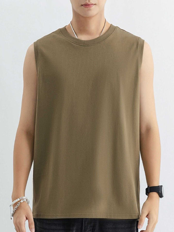 Men's Plus Size Round Neck Tank 100400685140282 56 Affordable Fashion Under $100 Jerry's Apparel 