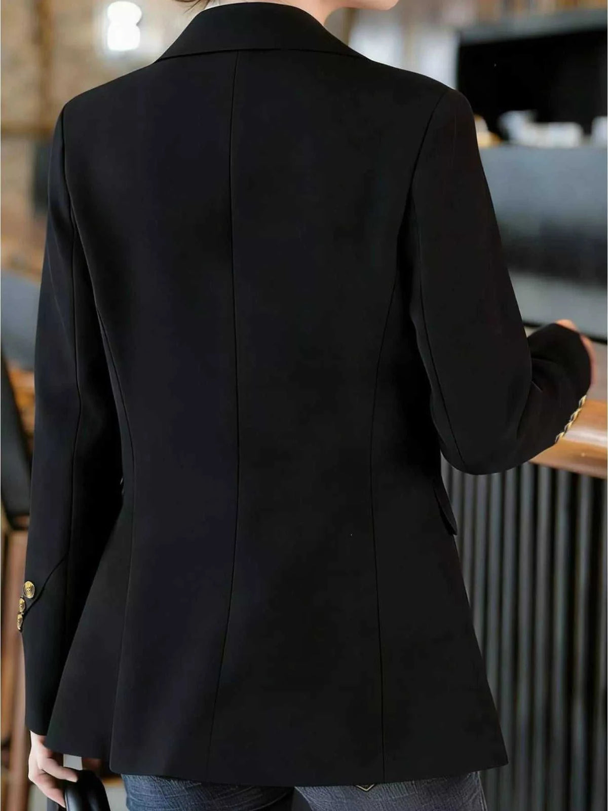 Full Size One Button Lapel Collar Blazer Plus Size 100100736237497 30 Affordable Fashion Under $100 Jerry's Apparel 
