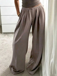 Wide-Leg Pleated Pants 100100531563164 39 Affordable Fashion Under $100 Jerry's Apparel 