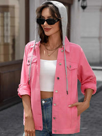 Button Up Long Sleeve Denim Jacket 100100316291883 79 Affordable Fashion Under $100 Jerry's Apparel 