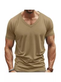 Men's Full Size Slim Fit V-Neck Basic T-Shirt Plus Size 100400784270679 24 Affordable Fashion Under $100 Jerry's Apparel 