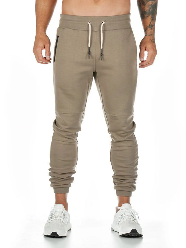 Men's Full Size Jogger Active Pants with Drawstring Plus Size