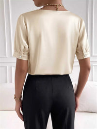 Pearl Trim Satin Bodysuit 100100199958398 36 Gifts for Her Jerry's Apparel 
